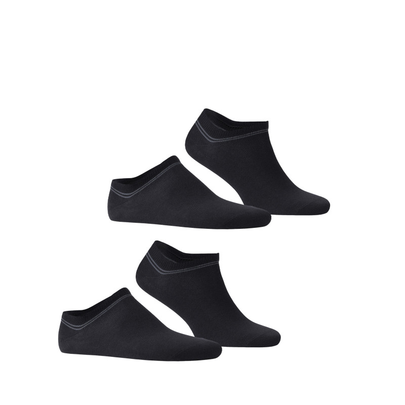 Տղամարդու կարճ գուլպաներ գծերով, 2 զույգ